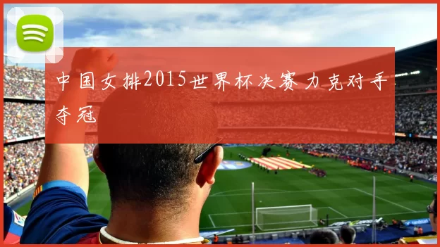 中国女排2015世界杯决赛力克对手夺冠