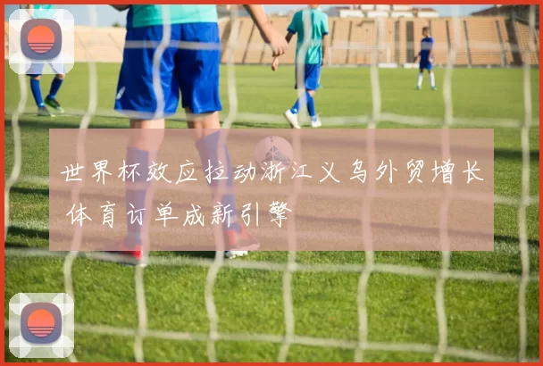 世界杯效应拉动浙江义乌外贸增长 体育订单成新引擎