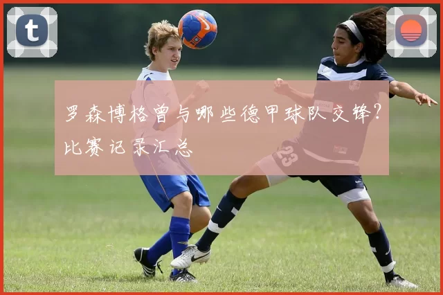 罗森博格曾与哪些德甲球队交锋？比赛记录汇总